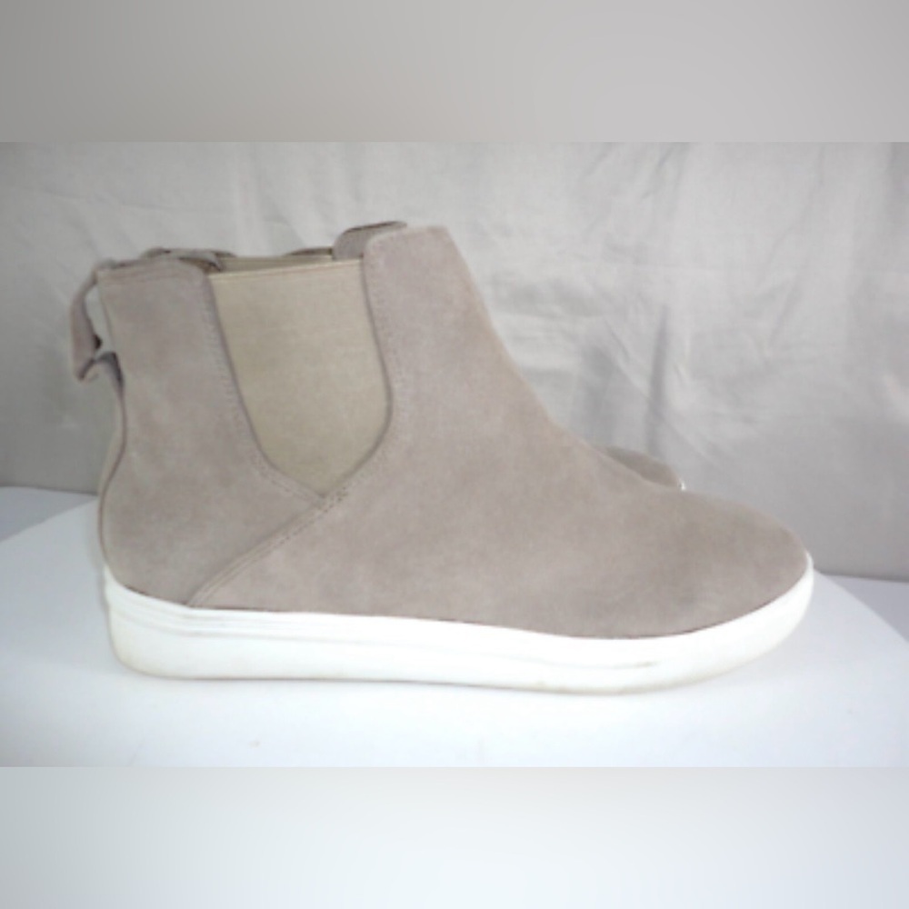 Blondo Gray waterproof Suede Slip-On Ankle Sneaker Boot